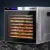 Devanti 10-Tray Food Dehydrator with Stainless Steel Trays, LCD Touch Control, 35-75°C Adjustable Thermostat, 900W-1100W