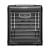 Devanti 9-Tray Food Dehydrator, Stainless Steel, LCD Control, Adjustable Timer & Thermostat, Black, 600-700W Power