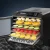 Devanti 6-Tray Food Dehydrator, Stainless Steel, LCD Control, Adjustable Thermostat, Commercial Fruit & Jerky Dryer