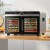 Devanti 16-Tray Dual-Zone Food Dehydrator | Stainless Steel, LCD Touch Panel, 1200W, 35-80°C, 0.5-