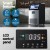 Devanti 60kg Commercial Ice Maker Machine, Stainless Steel, LED Control, Self-Cleaning, 60 Cubes per Cycle
