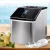 Devanti 18kg Ice Maker Machine - Stainless Steel, 24 Cubes in 13 Mins, 3 Thickness Options, Compact & Energy Efficient