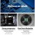 Devanti 18kg Ice Maker Machine - Stainless Steel, 24 Cubes in 13 Mins, 3 Thickness Options, Compact & Energy Efficient