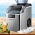 Devanti Stainless Steel Portable Ice Maker - 24 Cubes in 14 Minutes, 3.2L Capacity, Energy Efficient & Self-Cleaning