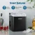 Devanti Portable 12kg Ice Maker Machine, Self-Cleaning, Black, 1.2L, Quiet, Countertop Design with Scoop and Basket