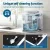 Devanti 12kg Portable Ice Maker, Self-Cleaning, 1.2L, White, Quiet, Countertop Design, 9 Cubes in 6-7