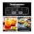 Devanti 2.4L Stainless Steel Portable Ice Cube Maker, 12kg/Day, 2 Sizes, Quiet, Freon-Free, Silver, Countertop