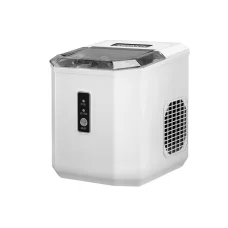 Devanti 12kg Portable Ice Maker Machine, Black - Fast 9 Cubes in 6 Mins, Freon-Free, Self-Cleaning, Quiet Operation