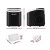 Devanti Portable 12kg Ice Maker Machine, Black – Compact Countertop Design, 9 Cubes in 6-13 Mins, Energy Efficient