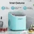 Devanti 12kg Green Ice Maker Machine w/Self-Cleaning, 9 Cubes in 6-13 Mins, Compact Design, Energy Efficient