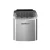 Devanti 12kg Ice Maker Machine Silver, Self-Cleaning, 2 Ice Sizes, Stainless Steel, Fast 9 Cubes in 6-13 Mins