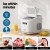 Devanti Portable Ice Maker Machine 12kg Daily Capacity, 1.3L Water Tank, Self-Cleaning, Quiet White Countertop Devanti Portable Ice Maker Machine 12kg Daily Capacity, 1.3L Water Tank, Self-Cleaning, Quiet White Countertop