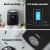 Devanti 15kg Ice Maker Machine Black Countertop, 3L, 3 Ice Sizes, Bullet-Shaped Cubes, Portable, Quiet Operation