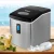 Devanti 15kg Ice Maker Machine, Silver - Fast 9-Cube Production, 3 Sizes, Freon-Free, Compact Design, 1-Year Warranty