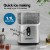 Devanti 15kg Nugget Ice Maker Machine, Stainless Steel, Quick 5-10 min Cycle, Energy-Efficient, Compact Design Devanti 15kg Nugget Ice Maker Machine, Stainless Steel, Quick 5-10 min Cycle, Energy-Efficient, Compact Design