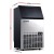 Devanti 60kg Stainless Steel Commercial Ice Maker - Adjustable Cube Thickness, Self-Cleaning, Energy Efficient