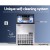 Devanti 60kg Stainless Steel Commercial Ice Maker - Adjustable Cube Thickness, Self-Cleaning, Energy Efficient