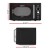 Devanti 20L Microwave Oven 700W Black Digital Control, 8 Auto Cook Menus, LED Display, Child Lock, Quick Defrost
