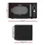 Devanti 20L Microwave Oven 700W Black Digital Control, 8 Auto Cook Menus, LED Display, Child Lock, Quick Defrost