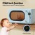 Devanti 20L Microwave Oven Blue 800W Digital Control, 8 Auto Menus, Timer, Defrost, Child Lock, LED Display