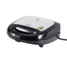 Devanti 3-in-1 Sandwich Waffle Panini Press Grill 850W - Stainless Steel, Non-Stick, Space-Saving Design & Easy Cleanup