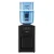 Devanti Countertop 22L Water Cooler Dispenser, 3-Tap, 7-Stage Filter, Hot/Cold/Room Temp, Black, Food-Grade Plastic