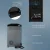 Devanti Countertop 22L Water Cooler Dispenser, 3-Tap, 7-Stage Filter, Hot/Cold/Room Temp, Black, Food-Grade Plastic