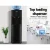 Devanti 22L Water Cooler Dispenser Stand Black with 7-Stage Filtration, Dual Hot Cold Taps, Child Lock, Metal Body