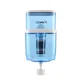 Devanti Water Cooler Dispenser, Food-Grade Plastic, 22L, Blue, 6-Stage Filtration, Purifies Tap Water, Eco-Friendly