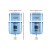 Devanti Water Cooler Dispenser, Food-Grade Plastic, 22L, Blue, 6-Stage Filtration, Purifies Tap Water, Eco-Friendly