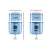 Devanti Water Cooler Dispenser, Food-Grade Plastic, 22L, Blue, 6-Stage Filtration, Purifies Tap Water, Eco-Friendly