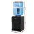 Devanti 22L Black Water Cooler Dispenser - Desktop Model with 7-Stage Filtration, Dual Hot/Cold Taps, Child-Lock Safety