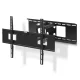 Artiss Full Motion TV Wall Mount Bracket 32"-70" | Dual Strong Arms, Tilt & Swivel, 50kg Capacity, Black Iron Frame
