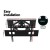 Artiss Full Motion TV Wall Mount Bracket 32"-70" | Dual Strong Arms, Tilt & Swivel, 50kg Capacity, Black Iron Frame