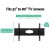 Artiss TV Wall Mount Bracket 32"-80" | Dual Strong Arms | Full Motion Tilt & Swivel | 50kg Capacity | Powder-Coated Iron