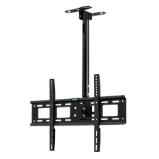 Artiss Full Motion TV Wall & Ceiling Mount Bracket for 32"-75" LED LCD TVs, 360° Rotatable, Black Iron, 50kg Capacity