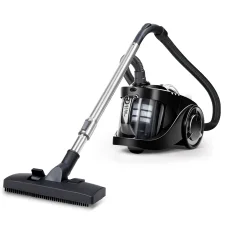 Devanti Bagless Vacuum Cleaner, 2200W, Multi-Cyclonic System, HEPA Filter, Black, Powerful Suction, Easy Maintenance