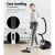 Devanti Bagless Vacuum Cleaner, 2200W, Multi-Cyclonic System, HEPA Filter, Black, Powerful Suction, Easy Maintenance