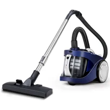 Devanti Bagless Vacuum Cleaner 2200W Multi-Cyclonic System Blue - HEPA Filter, Adjustable Suction, 3.5L Capacity