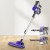 Devanti 450W Corded Stick Vacuum Cleaner, Handheld Convertible, 15kPa Suction, 4m Cable, Purple/Silver, 1Yr Warranty