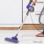 Devanti 450W Corded Stick Vacuum Cleaner, Handheld Convertible, 15kPa Suction, 4m Cable, Purple/Silver, 1Yr Warranty