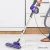 Devanti 450W Corded Stick Vacuum Cleaner, Handheld Convertible, 15kPa Suction, 4m Cable, Purple/Silver, 1Yr Warranty