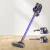 Devanti Cordless Stick Vacuum Cleaner, 150W, Bagless, Purple, HEPA Filter, 35min Run Time, 8000Pa Suction, Lightweight