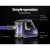 Devanti Cordless Stick Vacuum Cleaner, 150W, Bagless, Purple, HEPA Filter, 35min Run Time, 8000Pa Suction, Lightweight