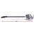 Devanti 150W Cordless Stick Vacuum Cleaner with Motorised Roller Brush, HEPA Filter, LED, 35min – Purple