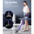 Devanti 150W Cordless Stick Vacuum Cleaner with Motorised Roller Brush, HEPA Filter, LED, 35min – Purple