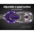 Devanti 150W Cordless Stick Vacuum Cleaner with Motorised Roller Brush, HEPA Filter, LED, 35min – Purple