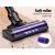 Devanti Cordless 150W Stick Vacuum Cleaner, Purple/Grey - Motorized Roller, HEPA Filter, 25 Min Runtime