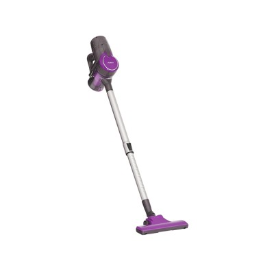 Devanti 500W Corded Stick Vacuum Cleaner, Bagless, 3.8m Cable, HEPA Filter, Convertible Handheld, Purple/Silver Devanti 500W Corded Stick Vacuum Cleaner, Bagless, 3.8m Cable, HEPA Filter, Convertible Handheld, Purple/Silver