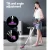 Devanti 500W Corded Stick Vacuum Cleaner, Bagless, 3.8m Cable, HEPA Filter, Convertible Handheld, Purple/Silver